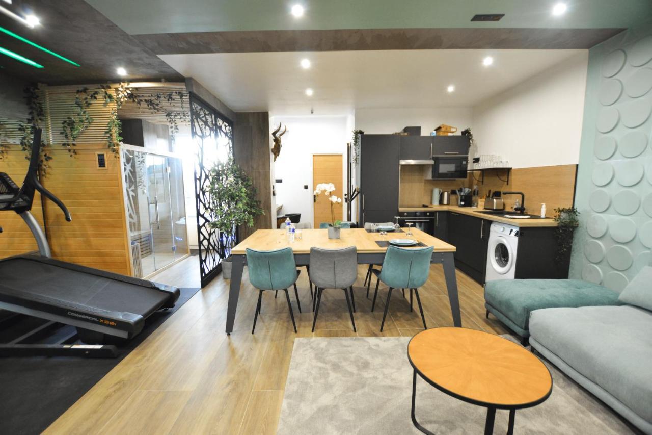 Capsule Wellness - Sauna - Balneo - Machine De Sport Privatif - Ps5 - 2 Chambres Valenciennes Exterior photo